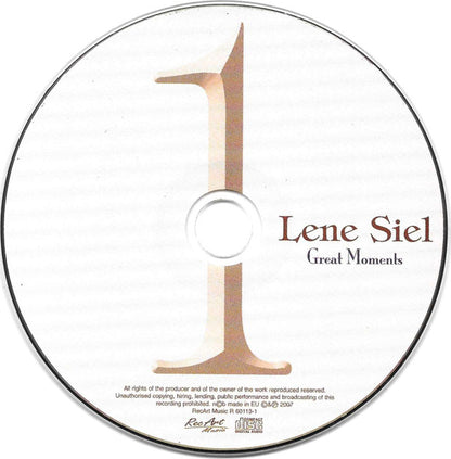 Lene Siel : Great Moments (2xCD, Comp)
