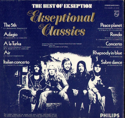 Ekseption : Ekseptional Classics - The Best Of Ekseption (LP, Comp, Emb)
