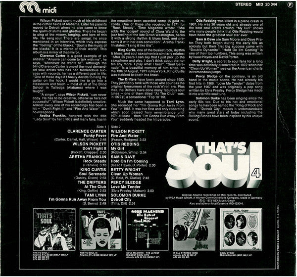 Various : That's Soul 4 (LP, Comp)