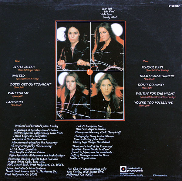 The Runaways : Waitin' For The Night (LP, Album)