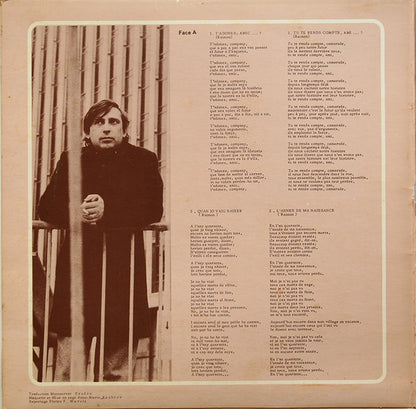 Raimon : T'Adones Amic...? (LP, Album, Mono, Gat)