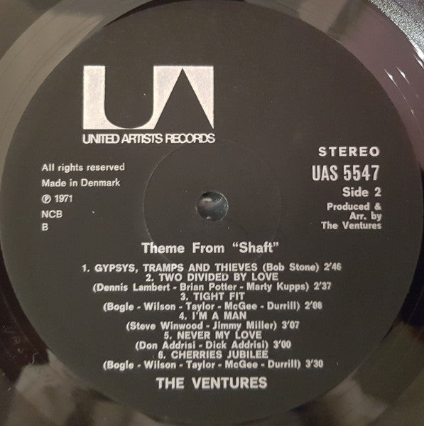 The Ventures : Theme From Shaft (LP, Album)