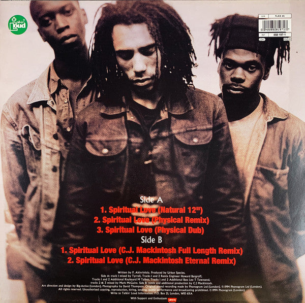 Urban Species : Spiritual Love (12", Single)