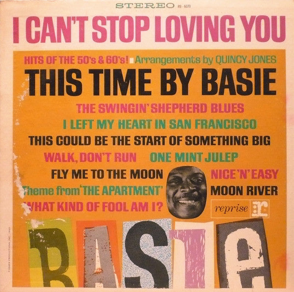 Count Basie : This Time By Basie - Hits Of The 50's & 60's! (LP, Album, RE)