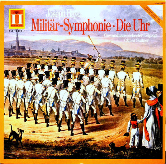 Joseph Haydn, Gewandhausorchester Leipzig, Otmar Suitner : Militär-Symphonie / Die Uhr (LP, RE)