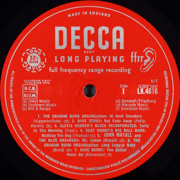 Various : R&B: Rhythm & Blues (LP, Comp, Mono)