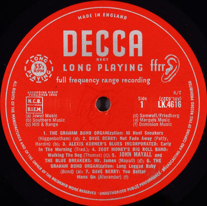 Various : R&B: Rhythm & Blues (LP, Comp, Mono)