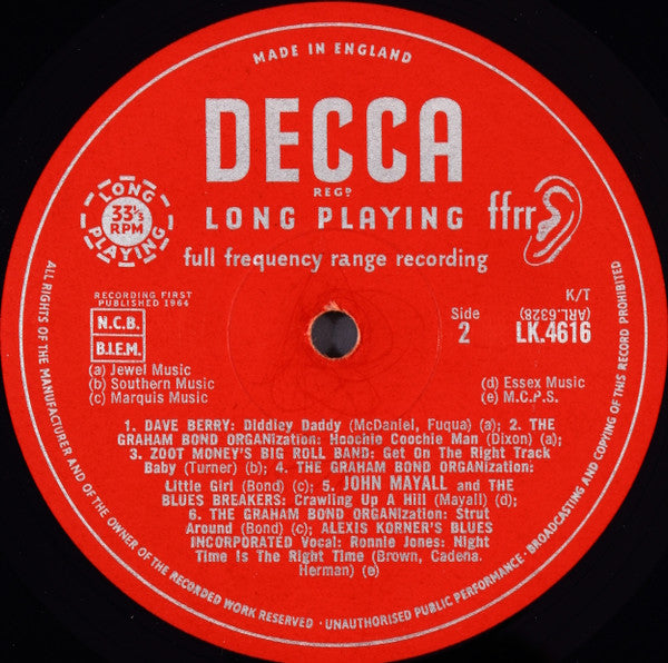 Various : R&B: Rhythm & Blues (LP, Comp, Mono)