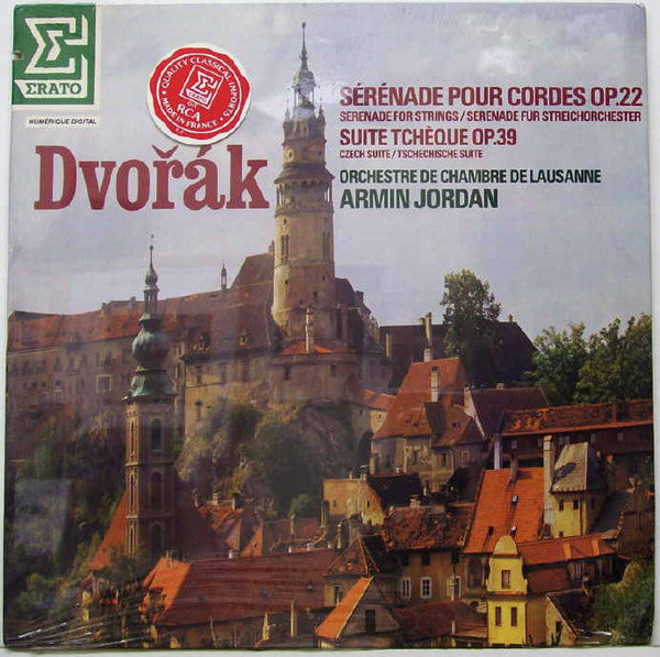 Antonín Dvořák - Orchestre De Chambre De Lausanne, Armin Jordan : Serenade Pour Cordes Op. 22 / Suite Tcheque Op. 39 (LP, Album)
