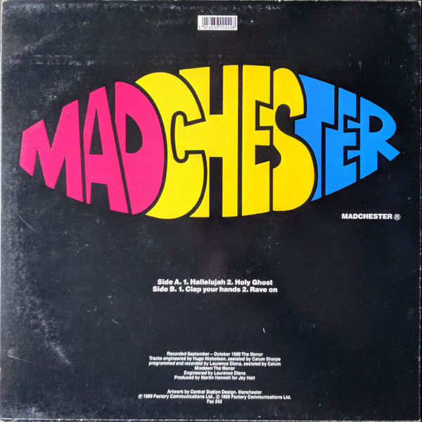 Happy Mondays : Madchester Rave On (12", EP, Emb)