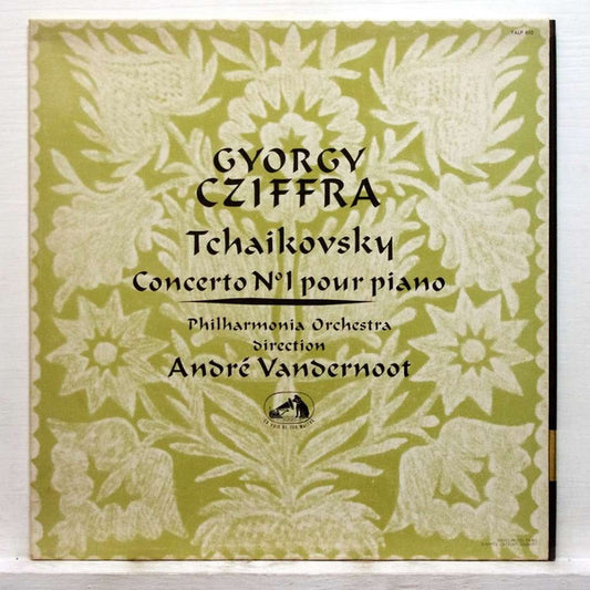 Pyotr Ilyich Tchaikovsky - Gyorgy Cziffra, André Vandernoot, Philharmonia Orchestra : Concerto No 1 pour piano (LP, Album)