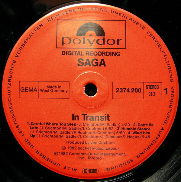 Saga (3) : In Transit (LP, Album)