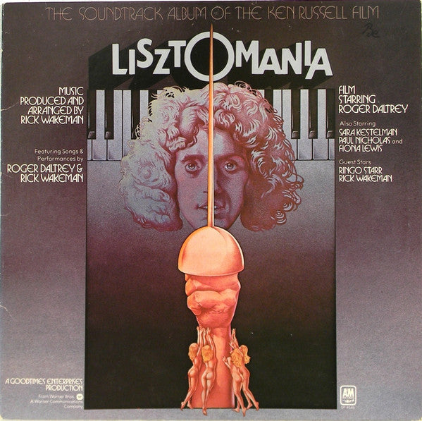 Roger Daltrey & Rick Wakeman : Lisztomania (LP, Album, Mon)