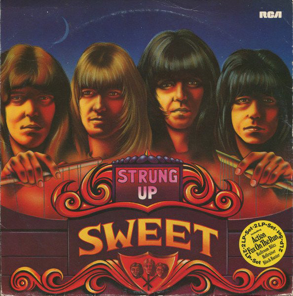 The Sweet : Strung Up (LP, Album + LP, Album, Comp + Gat)