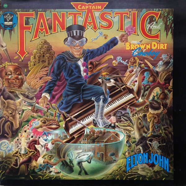 Elton John : Captain Fantastic And The Brown Dirt Cowboy (LP, Album)