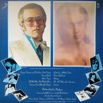 Elton John : Captain Fantastic And The Brown Dirt Cowboy (LP, Album)