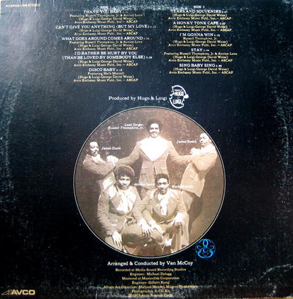 The Stylistics : Thank You Baby (LP, Album)