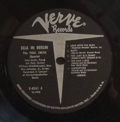 Ella Fitzgerald : Mack The Knife - Ella In Berlin (LP, Album, Mono, RE, MGM)
