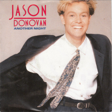 Jason Donovan : Another Night (7", Single)