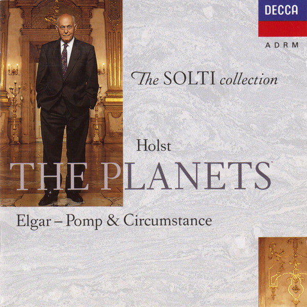 Gustav Holst / Sir Edward Elgar - Georg Solti, London Philharmonic Orchestra : The Planets / Pomp & Circumstance (CD, Comp, RM)