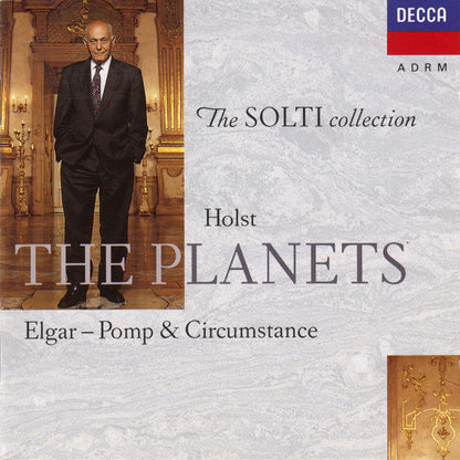 Gustav Holst / Sir Edward Elgar - Georg Solti, London Philharmonic Orchestra : The Planets / Pomp & Circumstance (CD, Comp, RM)