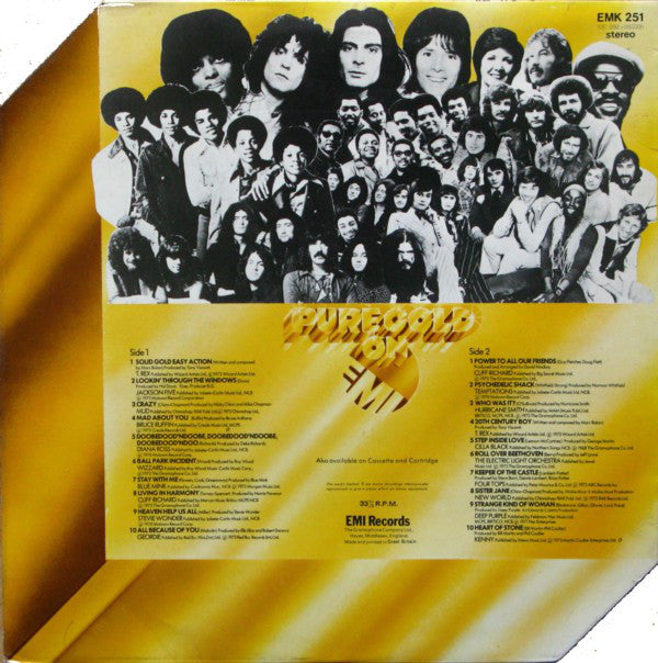 Various : Pure Gold On EMI (LP, Comp)