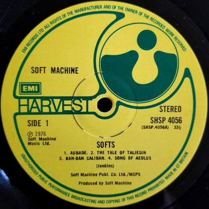 Soft Machine : Softs (LP, Album)