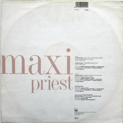 Maxi Priest : Close To You (Remixes) (12")