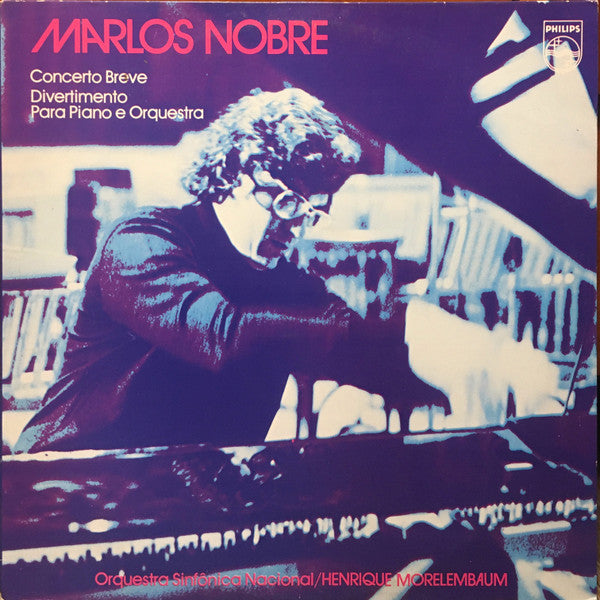 Marlos Nobre : Concerto Breve / Divertimento Para Piano E Orquesta (LP, Album)