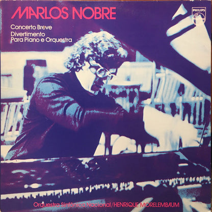 Marlos Nobre : Concerto Breve / Divertimento Para Piano E Orquesta (LP, Album)