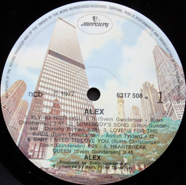 Alex (8) : Alex (LP, Album)