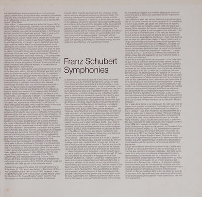 Franz Schubert, Günter Wand, Kölner Rundfunk-Sinfonie-Orchester : Sinfonien Nr.1 D-Dur Nr.2 B-Dur (LP, Album, Gat)