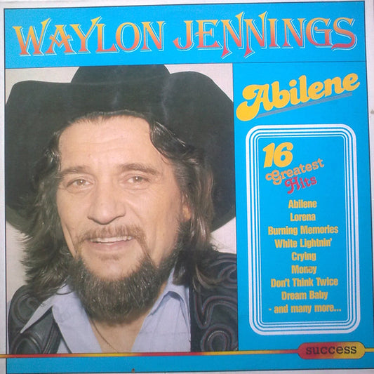 Waylon Jennings : Abilene 16 Greatest Hits (LP, Album, Comp)