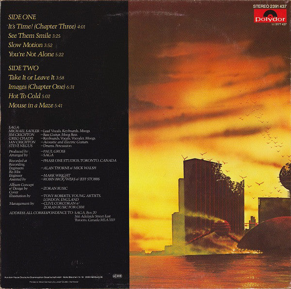 Saga (3) : Images At Twilight (LP, Album)