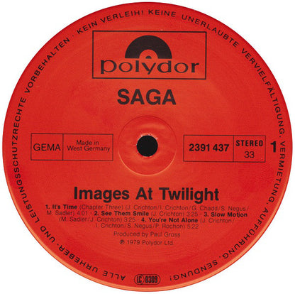 Saga (3) : Images At Twilight (LP, Album)