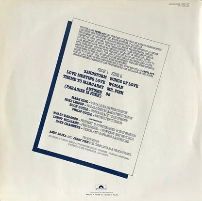 Level 42 : The Early Tapes · July/Aug 1980 (LP, Album)