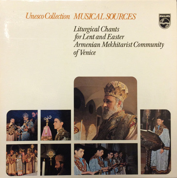 Armenian Mekhitarist Community of Venice : Liturgical Chants for Lent and Easter (LP, Album)