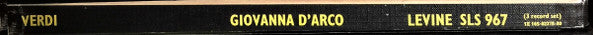 Giuseppe Verdi, Montserrat Caballé, Placido Domingo, Sherrill Milnes, James Levine (2), The Ambrosian Opera Chorus, London Symphony Orchestra : Giovanna D'Arco (3xLP, Album, Box)