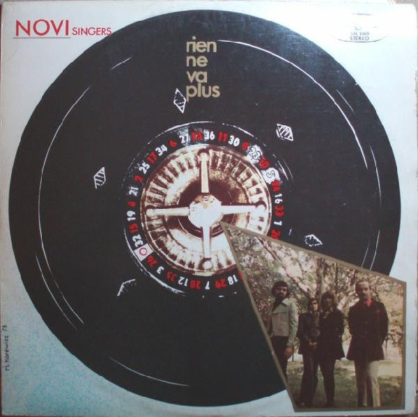 Novi Singers : Rien Ne Va Plus (LP, Album, Red)