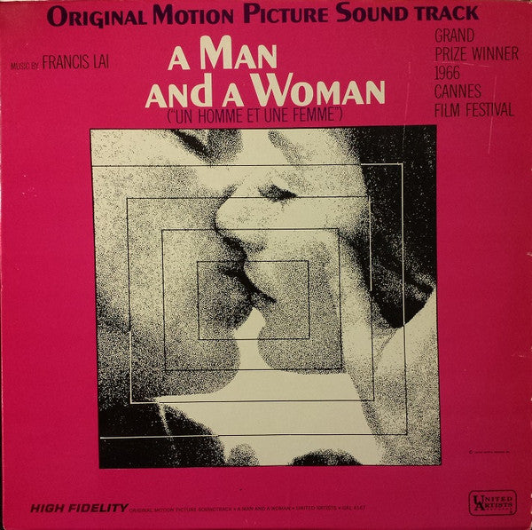 Francis Lai : A Man And A Woman (Original Motion Picture Soundtrack) (LP, Album, Mono)