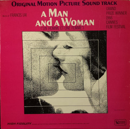 Francis Lai : A Man And A Woman (Original Motion Picture Soundtrack) (LP, Album, Mono)