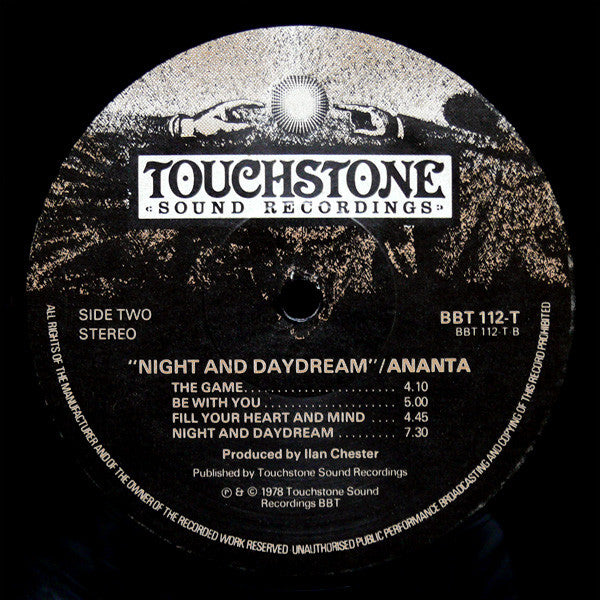 Ananta : Night And Daydream (LP, Album, Promo, Gar)