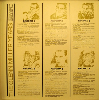 Various : The Glenn Miller Years (7xLP, Comp, RM + Box)