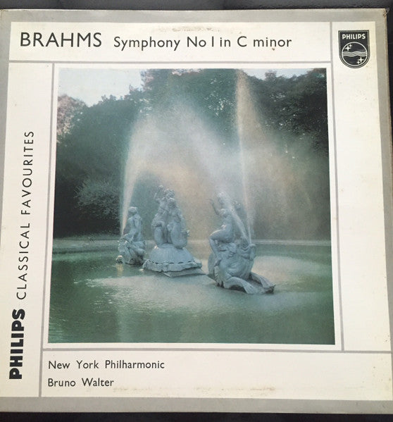 Johannes Brahms, New York Philharmonic, Bruno Walter : Symphony No. 1 In C Minor (LP)