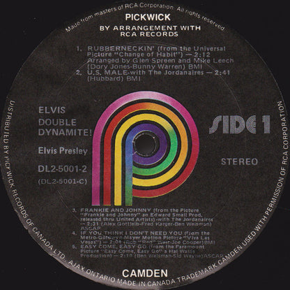 Elvis Presley : Double Dynamite! (2xLP, Comp)