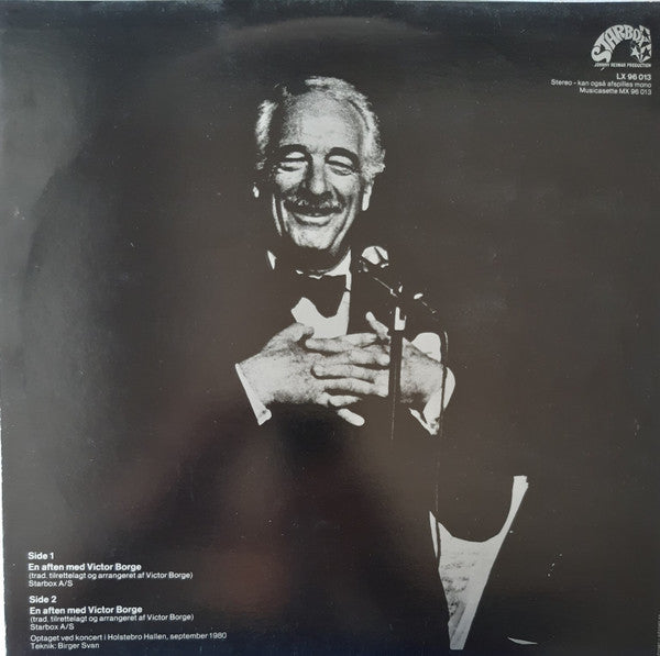 Victor Borge (2) : En Aften Med Victor Borge (LP, Album)