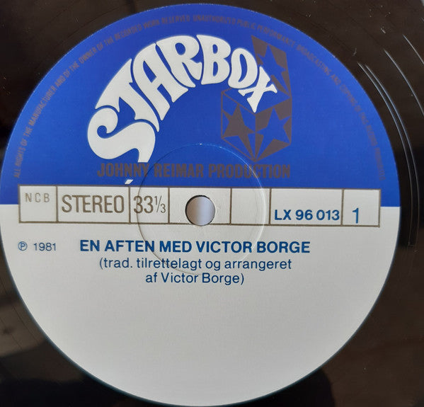 Victor Borge (2) : En Aften Med Victor Borge (LP, Album)