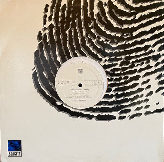 Big Audio Dynamite : Contact (12", Single, Promo)