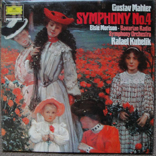 Gustav Mahler, Elsie Morison, Symphonie-Orchester Des Bayerischen Rundfunks, Rafael Kubelik : Symphony No. 4 (LP, RE)