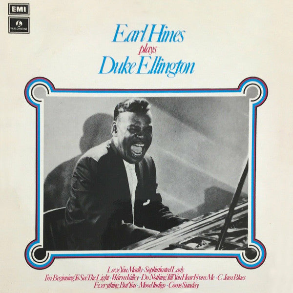 Earl Hines : Earl Hines Plays Duke Ellington (LP, Album)